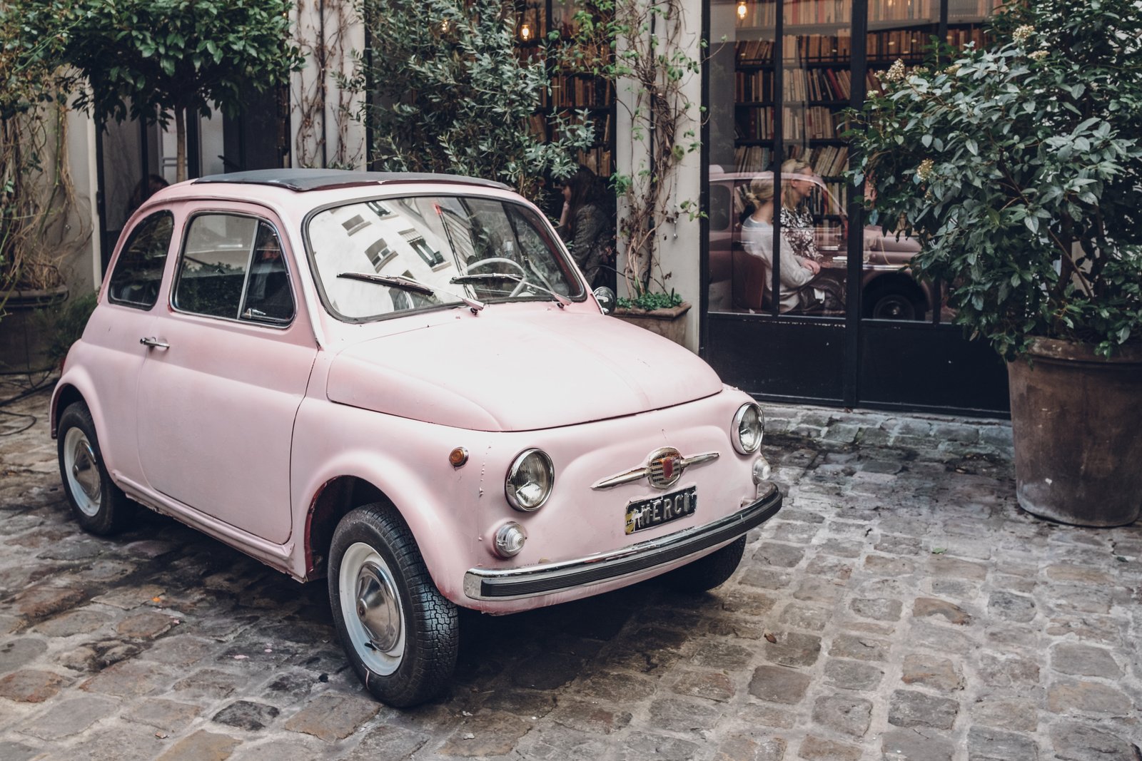 Pink Car Paris